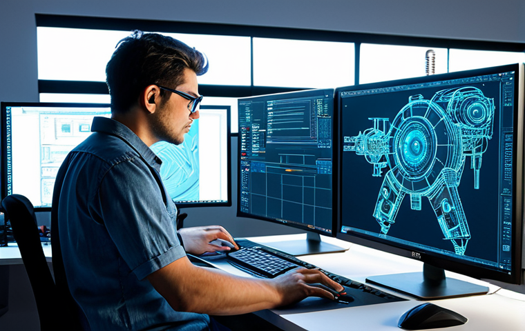 Technical Artist at Work**

"A professional technical artist, fully clothed in a comfortable work shirt and jeans, meticulously working on a complex 3D model of a futuristic vehicle in Maya, inside a brightly lit, modern game development studio, multiple monitors displaying code and wireframes, appropriate attire, safe for work, perfect anatomy, natural proportions, high quality, professional, clean workspace."

**