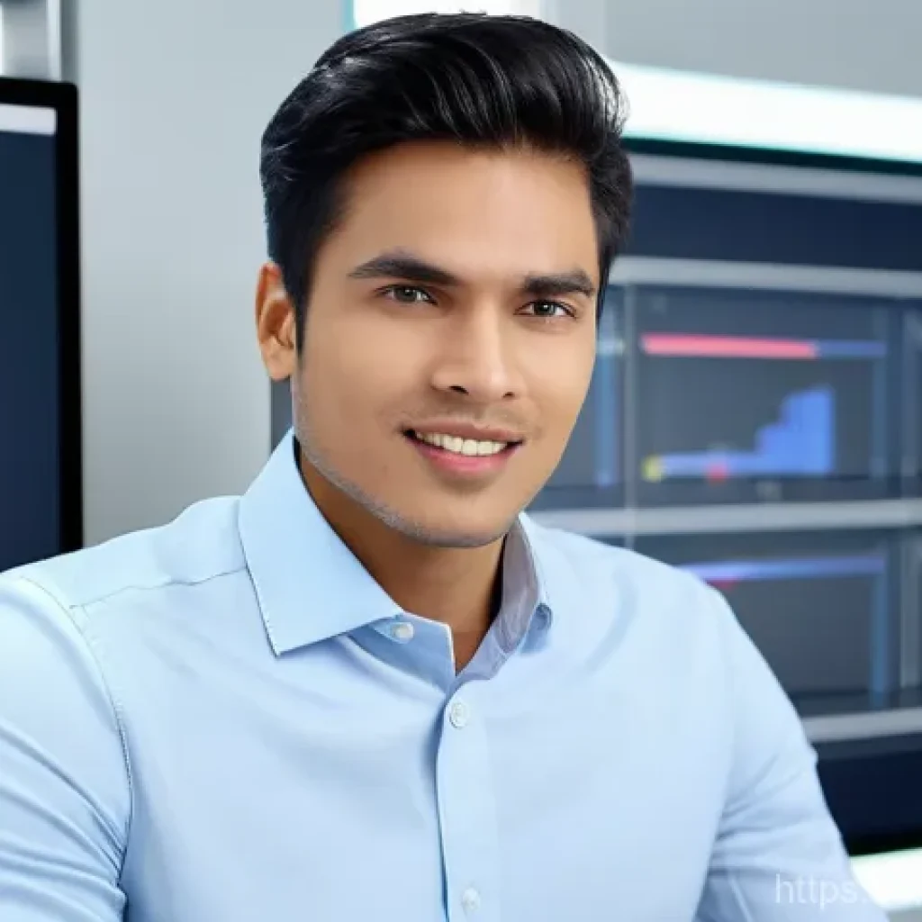 컴퓨터그래픽스운용기능사 취득 후 기술 면접 사례 - **Prompt 1: Articulating Workflow in a Technical Interview**
"A confident male Computer Graphics...