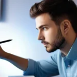 Home 22 컴퓨터그래픽스운용기능사 자격증의 커리어 전환 가능성 - **Prompt:** A focused young professional, male, with short, neat hair and wearing smart casual attir...
